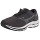 Mizuno Men's Wave Inspire 18 Running Shoe, Black Silver, 9.5 UK