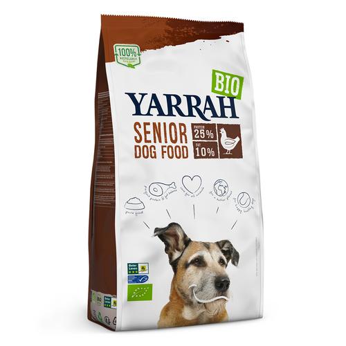 2kg Yarrah Bio Senior Huhn Hundefutter trocken