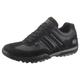 Sneaker DOCKERS BY GERLI Gr. 41, schwarz (schwarz, grau) Herren Schuhe Schnürhalbschuhe