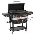 Blackstone 28" Griddle w/Air Fryer Steel in Black/Gray | 45 H x 54.5 W x 25.5 D in | Wayfair 1962