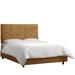 AllModern Abram Upholstered Standard Bed Polyester/Metal in Brown | 51 H x 62 W x 83 D in | Wayfair 7C4E51F5C1564EA1A253EB4690703E36