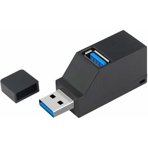 3-Port USB 3.0 Hub (2 USB 2.0 + USB 3.0), Daten-Hub für Ultrabooks sowie PCs und andere USB