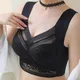 Soutien-gorge en dentelle sans couture pour femme soutien-gorge anti-affaissement sans anneau en