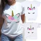 T-shirt à Manches Courtes pour Mère et Fille Vêtement de Famille Assressenti Grande Taille