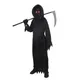 Costume de Faucheuse pour Enfant Garçon Ensemble de Vampire Scythe et Masque pour Halloween