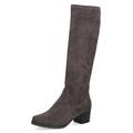 Stiefel CAPRICE Gr. 39, XS-Schaft, grau (dunkelgrau) Damen Schuhe Schlupfstiefel