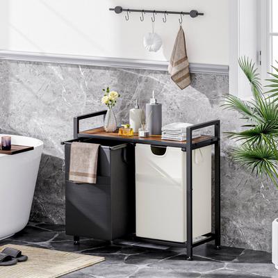 Laundry Sorter 112L/142L Laundry Hamper Organizer Laundry Basket with Removable Bags