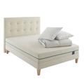 Ensemble matelas, sommier, pieds, tête de lit, couette oreiller 180x20