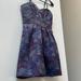 Free People Dresses | Free People Mini Dress - Size 0 | Color: Blue/Purple | Size: 0