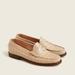 J. Crew Shoes | J.Crew Winona Loafers In Croc-Embossed Leather | Color: Cream | Size: 5