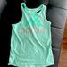 Adidas Shirts & Tops | Adidas Aqua And White Tank Top Girls Size M(10/12) | Color: Blue/White | Size: Mg