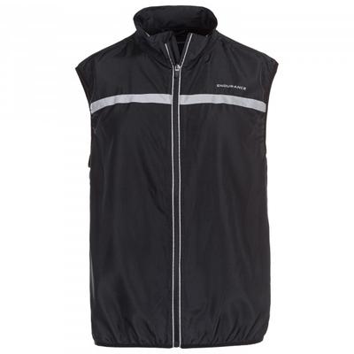 ENDURANCE - Sindry Light the Night Vest - Laufweste Gr L schwarz