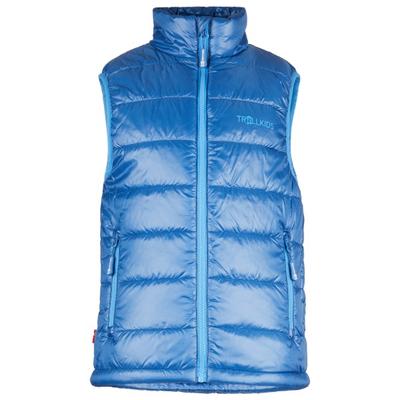 Trollkids - Kids Trondheim Vest - Kunstfaserweste Gr 98 blau
