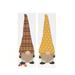 The Holiday Aisle® 2 Piece Gnome Set Wood in Brown | 7 H x 2.25 W x 0.75 D in | Wayfair C007B80D57AF4452A034500FB604A60B