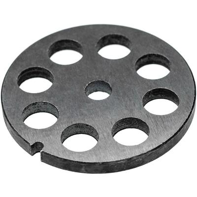 Grille de hachoir taille 32, diamètre des trous 20mm, trou central de 13,4mm, acier compatible avec