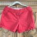 J. Crew Shorts | J. Crew Shorts Classic City Fit Twill Chino Guc Women's 4 Deep Coral Color | Color: Orange/Pink | Size: 4