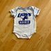 Adidas One Pieces | Nfl/Adidas/Swiggles: 3 Detroit/Sports Onesies From A 0-3 Months To A 6-9 Months. | Color: Blue/Orange | Size: 0-3 Months - 6-9 Months