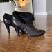 Coach Shoes | Coach Anika Leather Bootie Heels | Color: Black | Size: 7