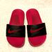 Nike Shoes | Nike Kawa Solar Soft Pink/Black Slides | Color: Black/Pink | Size: 12g