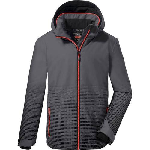 Kinder Funktionsjacke KSW 162 BYS SKI JCKT, Größe 128 in Grau