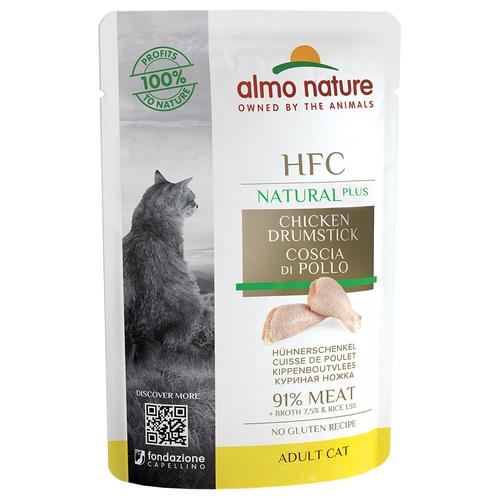 24x 55g Almo Nature HFC Natural Plus Katzenfutter nass