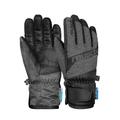 Skihandschuhe REUSCH "Dario R-TEX XT Junior" Gr. 3, schwarz (schwarz, grau) Kinder Handschuhe Accessoires