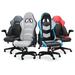 Inbox Zero Soroka PC & Racing Game Chair Faux Leather in Red/Black | 48 H x 27 W x 28 D in | Wayfair 0DA8328503784A9D8D81B88C7ACA8321