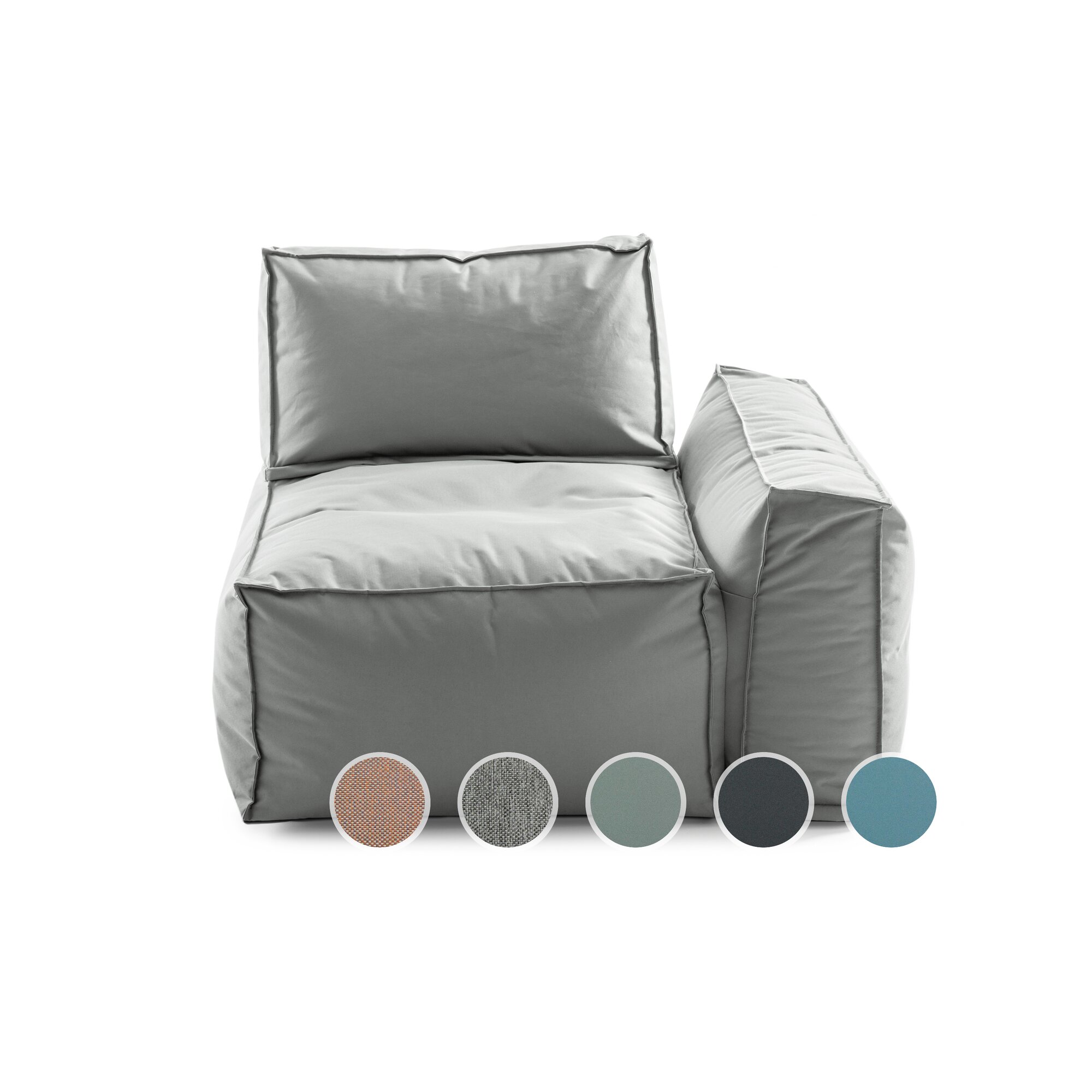 Sitting Bull »CAPPA« Outdoor Sofaelement links PG1 MIAMI 011 seablue