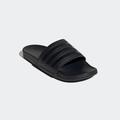 Badesandale ADIDAS SPORTSWEAR "ADILETTE COMFORT" Gr. 43, schwarz (core black, core black) Schuhe Badeschuhe Surf-Boots