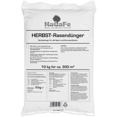 HaGaFe Herbstrasendünger Rasendünger Herbst Dünger 10kg (1 x 10 kg) Image