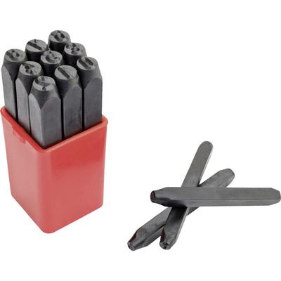 Brüder Mannesmann M 243-Z-3 9teilig Schlagzahlensatz Schrifthöhe: 3 mm Image