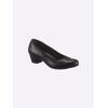 Pumps JANA, Damen, Gr. 42, schwarz, Lederimitat, feminin, Schuhe
