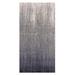 Shahbanu Rugs Gray and Blue, Pure Wool Hand Knotted, Modern Ombre Design Densely Woven, Wide Runner Oriental Rug (6'1" x 12'1")