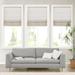 Madison Park Suvi Linen Blend Light Filtering Cordless Roman Shade