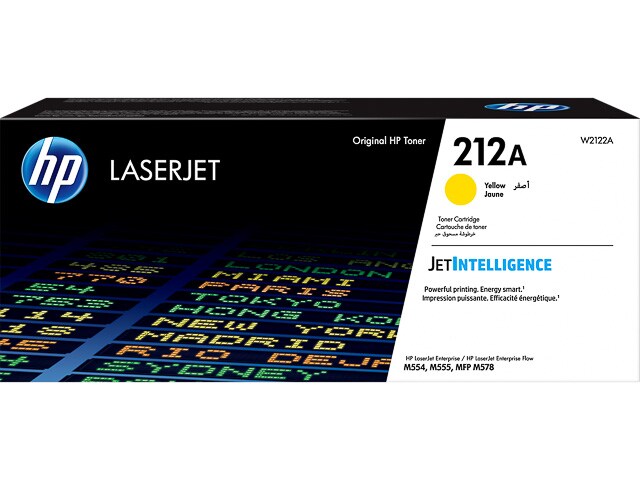 Laser/Kopierer HEWLETT PACKARD W2122A HP CLJ M554 TONER YEL ST Image