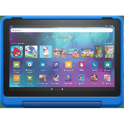 AMAZON Fire HD 10 Kids Pro-Tablet, Tablet, 32 GB, 10,1 Zoll, Blue Space