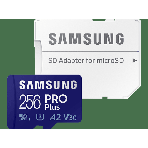 SAMSUNG Pro Plus (2021), Micro-SD MicroSD Speicherkarte, 256 GB