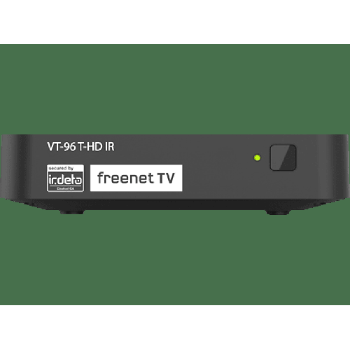 VANTAGE VT 96 C2/T2 Combo Receiver INKL. IR-AUGE Kabel-Receiver (HDTV, PVR-Funktion, DVB-T2 HD, DVB-C, DVB-C2, Schwarz)
