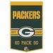 WinCraft Green Bay Packers 24" x 38" Slogan Banner