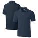 Men's Cutter & Buck Navy Miami Dolphins Advantage Tri-Blend Pique Polo