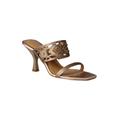 Wide Width Women's Vardana Sandal by J. Renee in Beige (Size 7 1/2 W)