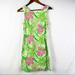Lilly Pulitzer Dresses | Lilly Pulitzer Pink And Green Mila Shift Dress Size: 2 | Color: Green/Pink | Size: 2