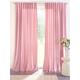 Vorhang MY HOME "Velvet uni" Gardinen Gr. 175 cm, Multifunktionsband, 140 cm, rosa (rosé) Badezimmergardinen