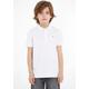 Poloshirt TOMMY HILFIGER "BOYS POLO" Gr. 4/104, weiß Jungen Shirts Poloshirts