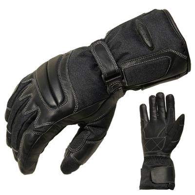 Motorradhandschuhe PROANTI Handschuhe Gr. M, schwarz Motorradhandschuhe