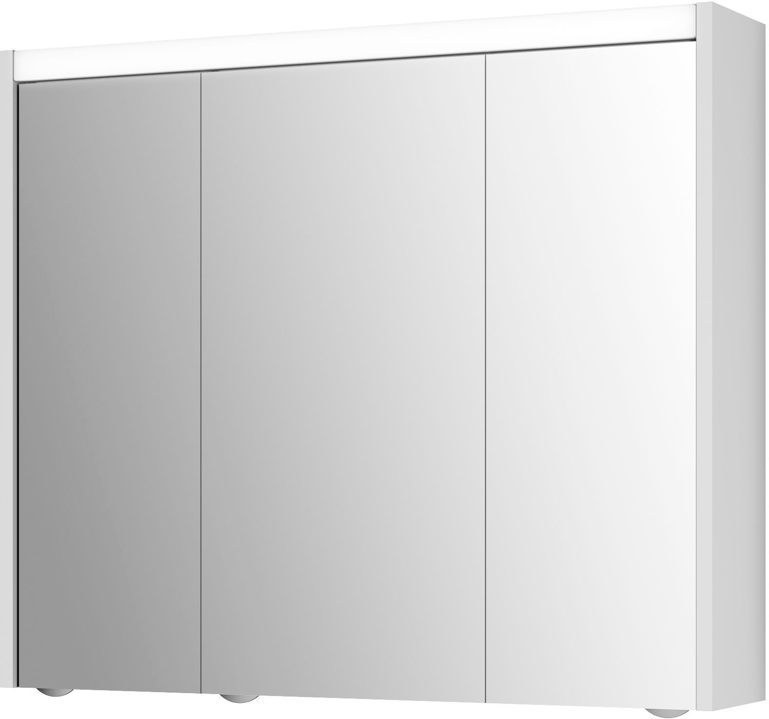 Spiegelschrank JOKEY "Sarto III", weiß, B:80cm H:68cm T:16,5cm, MDF, Schränke, weiß, 80 cm Breite Image