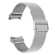 Bracelet en maille No Gap pour Samsung Galaxy Watch 4 bracelet classique bracelet Galaxy Watch 5