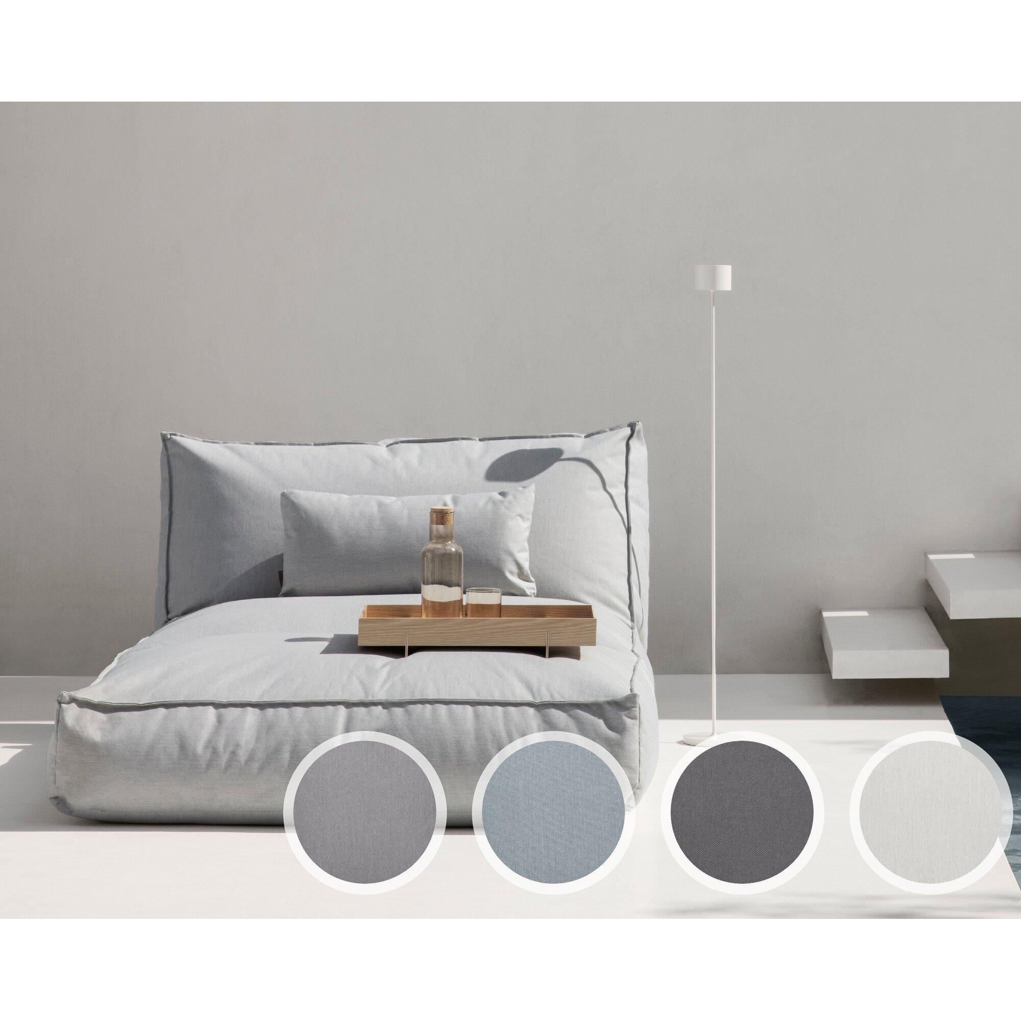 blomus »Stay« Day Bed 120 cm cloud