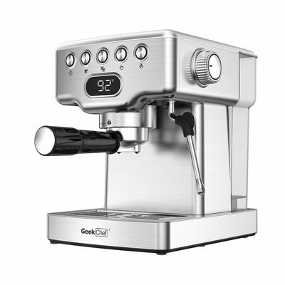 20 bar espresso machine with milk frother for latte