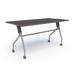 Compel Nifty Nesting Training Table w/ Casters Wood/Steel in Brown/Gray | 24 D in | Wayfair NIF-7224-GA